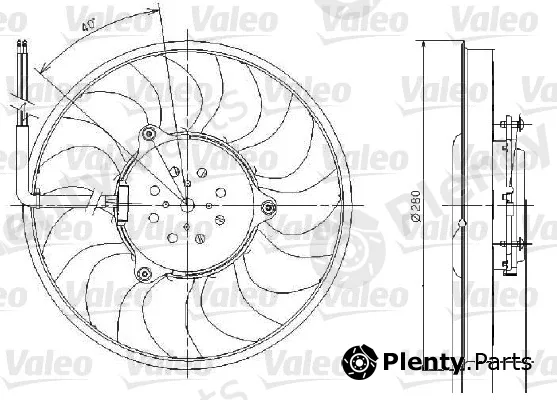 Valeo 696018 — Fan, engine cooling