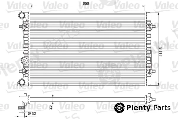 Valeo 232175 — Radiator, engine cooling VALEO CLASSIC
