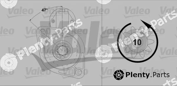 Valeo 458216 — Starter VALEO RE-GEN REMANUFACTURED