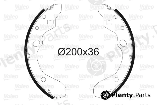 Valeo 562596 — Brake Shoe Set