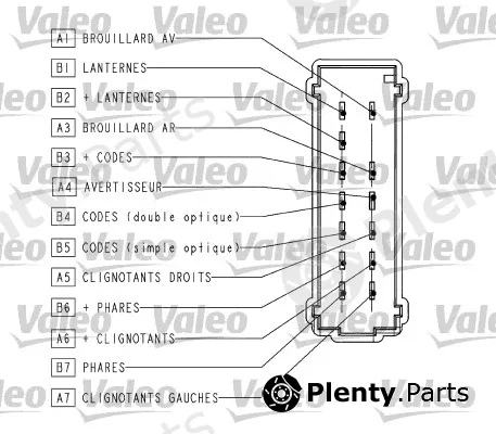 Valeo 251563 — Steering Column Switch