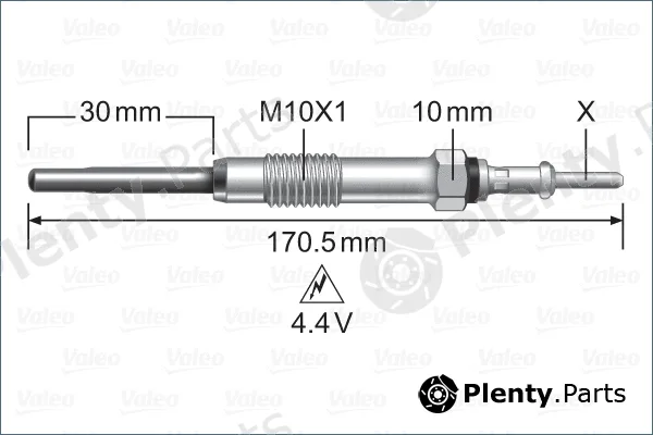 Valeo 345247 — Glow Plug