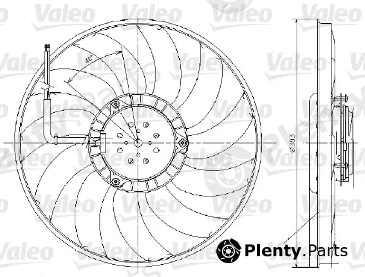 Valeo 696017 — Fan, engine cooling