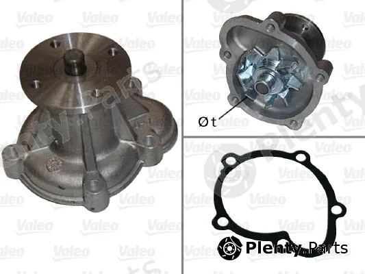 Valeo 506023 — Water Pump, engine cooling