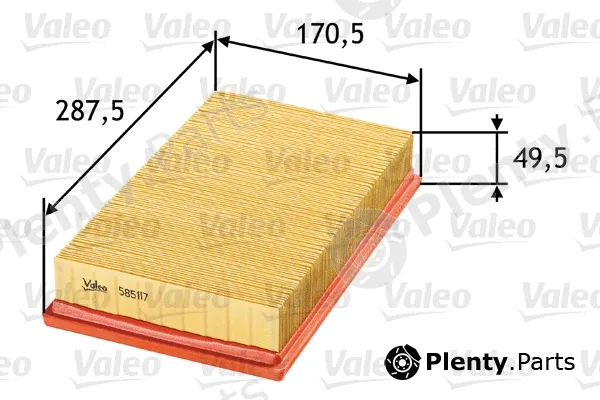 Valeo 585117 — Air Filter
