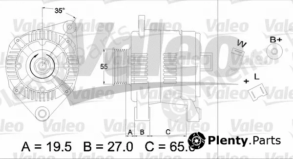 Valeo 436384 — Alternator VALEO RE-GEN REMANUFACTURED