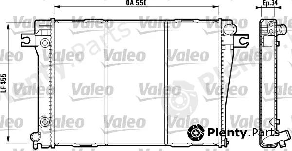 Valeo 819271 — Radiator, engine cooling