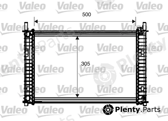 Valeo 734274 — Radiator, engine cooling