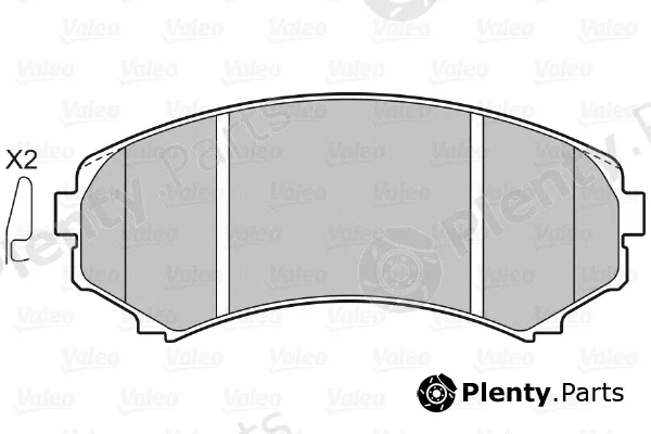 Valeo 598518 — Brake Pad Set, disc brake