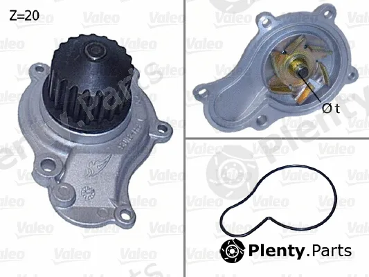 Valeo 506605 — Water Pump, engine cooling