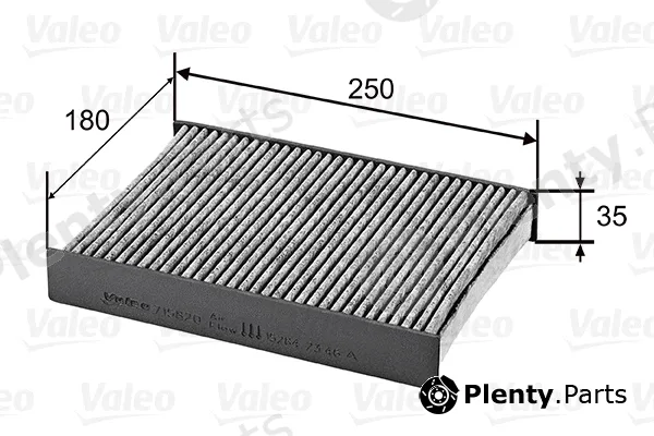 Valeo 715820 — Filter, cabin air VALEO PROTECT
