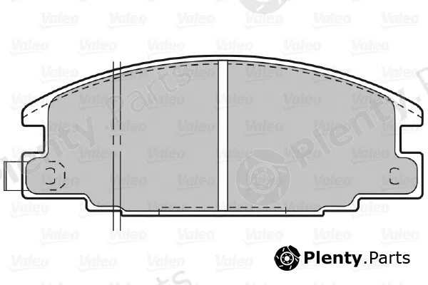Valeo 598020 — Brake Pad Set, disc brake