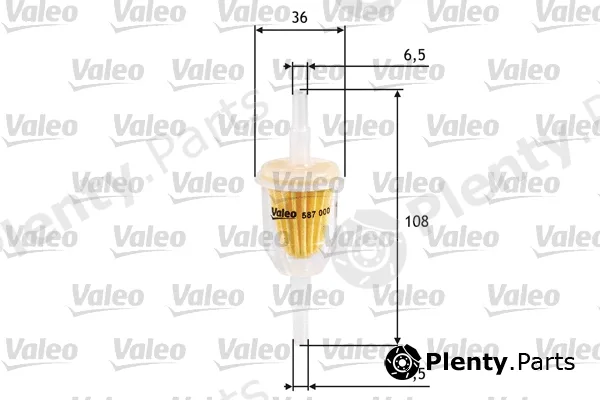 Valeo 587000 — Fuel Filter