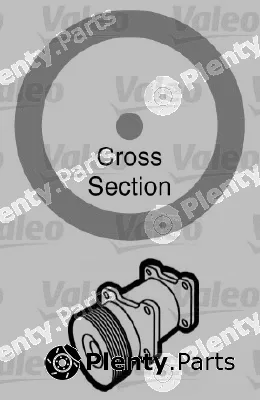 Valeo 509172 — Gasket, coolant pipe