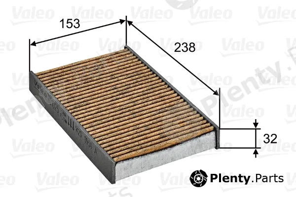 Valeo 701025 — Filter, cabin air VALEO PROTECT MAX