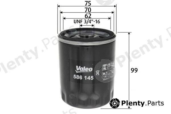 Valeo 586145 — Oil Filter