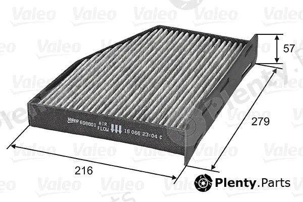 Valeo 698801 — Filter, cabin air VALEO PROTECT