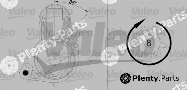 Valeo 455985 — Starter VALEO RE-GEN REMANUFACTURED