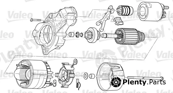 Valeo D7ED28 — Starter
