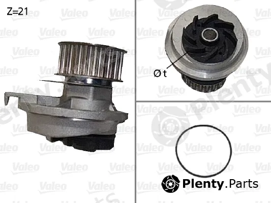 Valeo 506087 — Water Pump, engine cooling