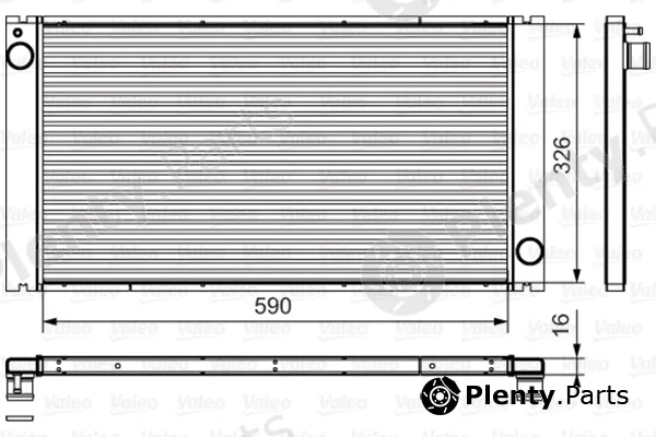 Valeo 735481 — Radiator, engine cooling