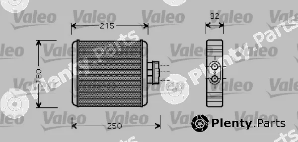 Valeo 812323 — Heat Exchanger, interior heating