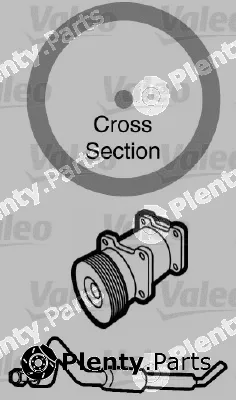 Valeo 509166 — Gasket, coolant pipe