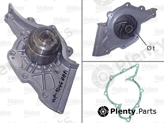Valeo 506602 — Water Pump, engine cooling