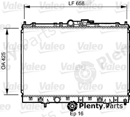 Valeo 734197 — Radiator, engine cooling