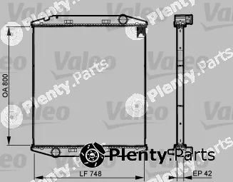 Valeo 733510 — Core, radiator NEW PART