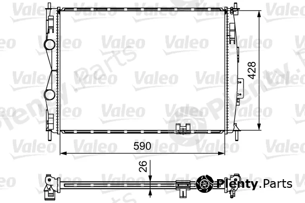 Valeo 735116 — Radiator, engine cooling
