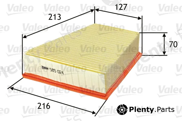Valeo 585024 — Air Filter