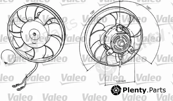 Valeo 696037 — Fan, engine cooling