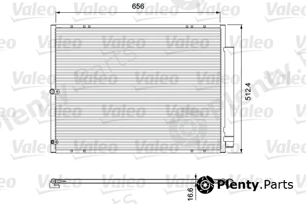 Valeo 810906 — Condenser, air conditioning