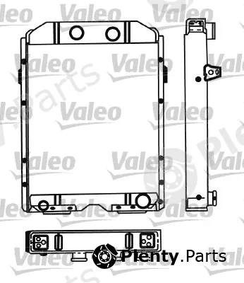 Valeo 991047 — Radiator, engine cooling
