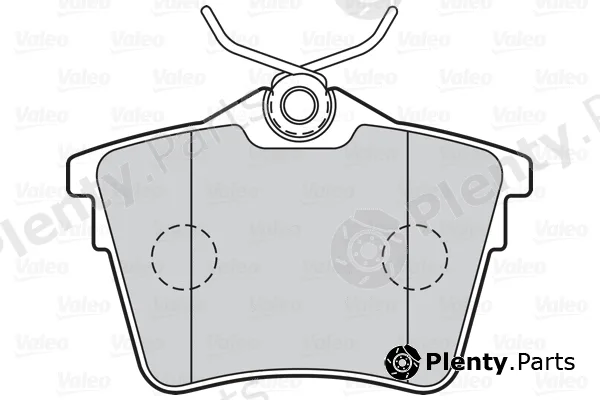 Valeo 301664 — Brake Pad Set, disc brake FIRST