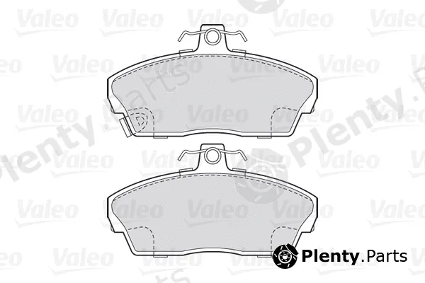 Valeo 301022 — Brake Pad Set, disc brake FIRST