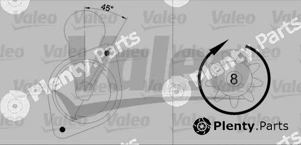 Valeo 455568 — Starter VALEO RE-GEN REMANUFACTURED