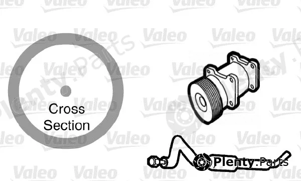 Valeo 509763 — Gasket, coolant pipe