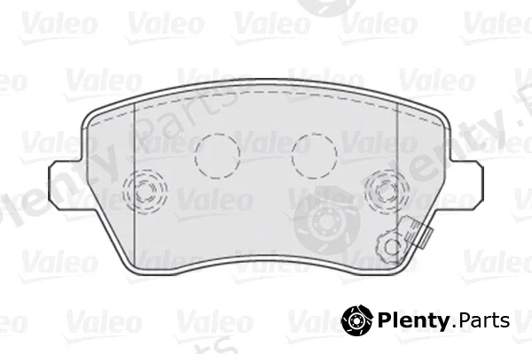 Valeo 301641 — Brake Pad Set, disc brake FIRST