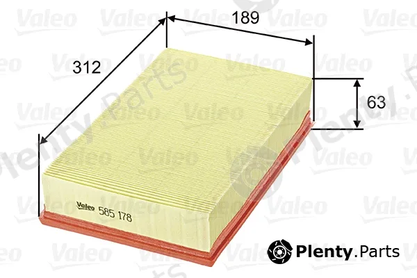 Valeo 585178 — Air Filter