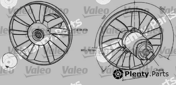 Valeo 696039 — Fan, engine cooling