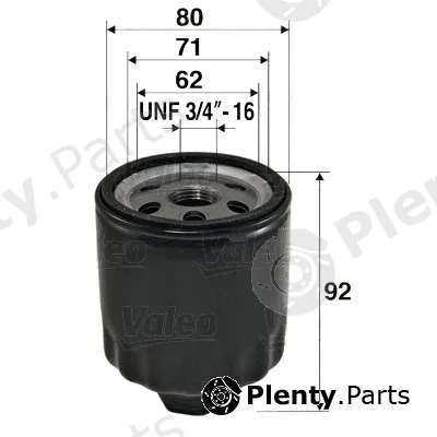Valeo 586009 — Oil Filter