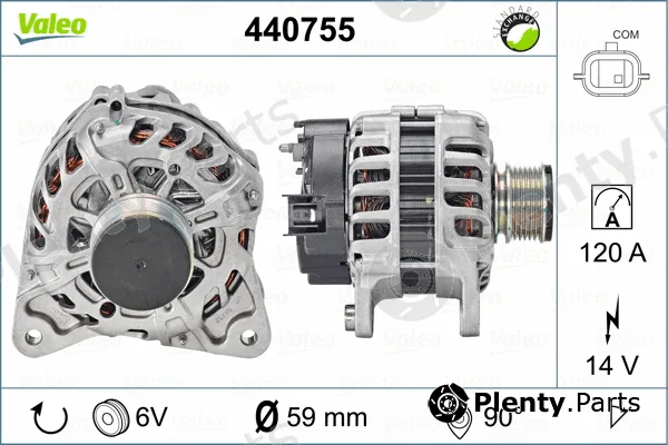 Valeo 440755 — Alternator VALEO RE-GEN REMANUFACTURED