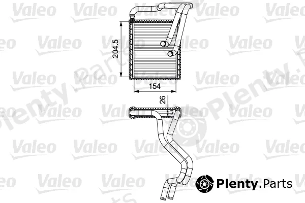 Valeo 812430 — Heat Exchanger, interior heating