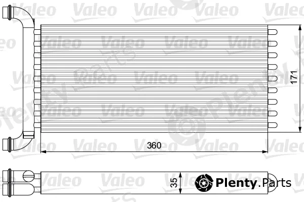 Valeo 811521 — Heat Exchanger, interior heating
