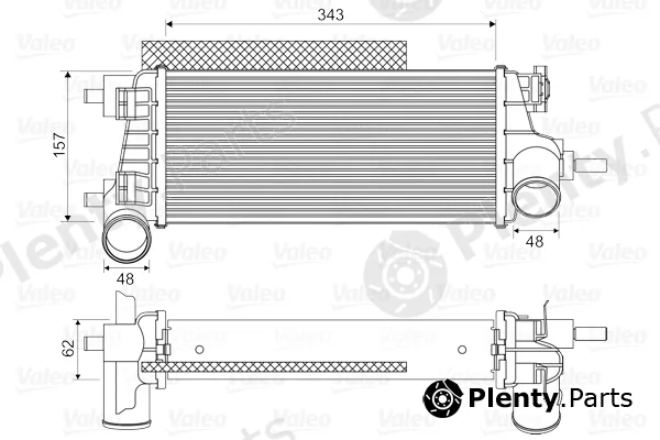 Valeo 818667 — Charge Air Cooler