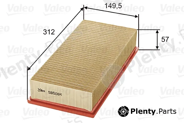 Valeo 585084 — Air Filter