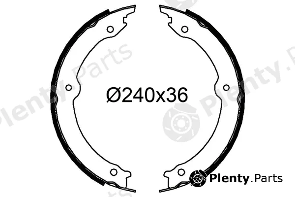 Valeo 564283 — Brake Shoe Set