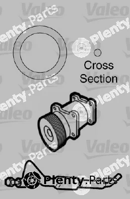 Valeo 509739 — Gasket, coolant pipe